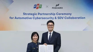越南FPT集团与韩国飞斯柯罗签署汽车软件和网络安全合作谅解备忘录。