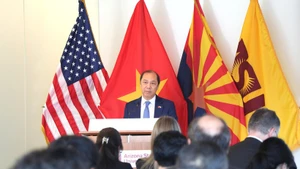 越南驻美国大使阮国勇。（图片来源：越通社）