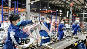 5月份，胡志明市工业生产指数（IIP）同比增长9.4%。（图片来源：越通社）