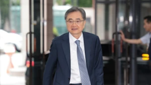 赵贤先生就任大韩民国外交部长官。（图片来源：Yonhap）