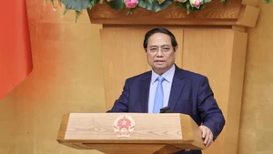 越南政府总理范明正。（图片来源：越通社）
