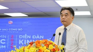 胡志明市人民委员会副主席阮禄河。（图片来源：组委会提供）