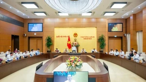 第49次国会常务委员会会议开幕。（图片来源：政府电子报）