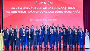 越共中央总书记苏林出席越南外交部门成立80周年纪念典礼【组图】