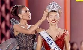 美国佳丽加冕2025年环宇小姐大赛冠军。