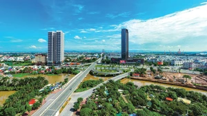 海防市的一角。