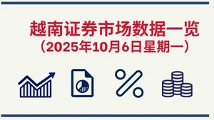 10月6日越南证券市场数据一览 【图表新闻】