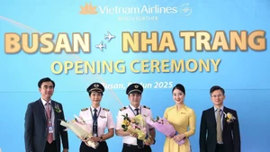 越南航空公司开通釜山—芽庄直飞航线。