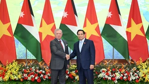 范明正总理会见约旦国王阿卜杜拉二世。