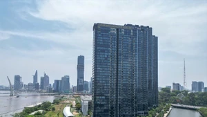 胡志明市一角。