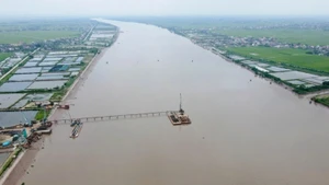 该线路起点与419省道相交，终点与左底（Tả Đáy）堤坝相接，全长约 2.6 公里。