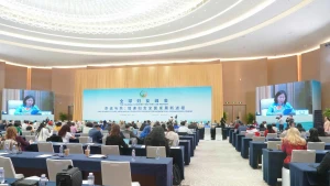 越共中央委员、越南妇女联合会主席阮氏线率团出席峰会。