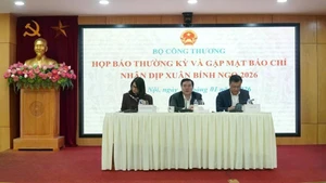 1月29日在河内举行的工贸部例行记者会。