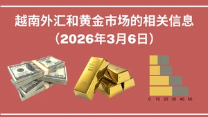 越南外汇和黄金市场的相关信息【图表新闻】