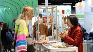 越南展馆参加于2月11日至13日在德国纽伦堡会展中心举行的2026年国际有机食品博览会（Biofach)。