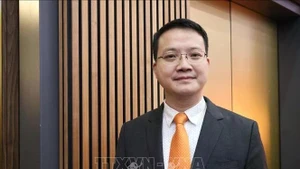 越南驻德国大使馆公使衔参赞、国际经济学专家邓黄玲。（图片来源：越通社）