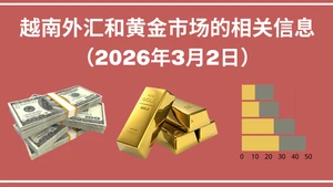 越南外汇和黄金市场的相关信息【图表新闻】