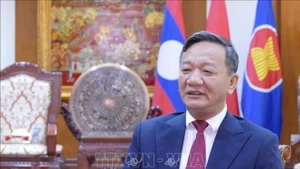 越南驻老挝大使阮明心。（图片来源：越通社）