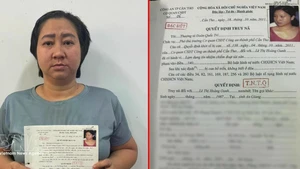 通缉犯黎氏黄莺。（图片来源：越通社）