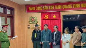 河内市警方立案侦查“FTXF”加密货币诈骗案5名嫌疑人。（图片来源：河内市公安局）