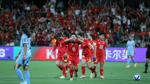 越南女足2-1战胜印度女足。