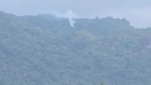 得乐省发生的一起军机坠毁事故。（图片来源：越通社）