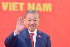 越共中央总书记苏林署。