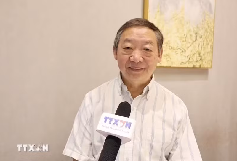 中国云南省社会科学院南亚—东南亚研究所名誉所长朱振明。（图片来源：越通社）