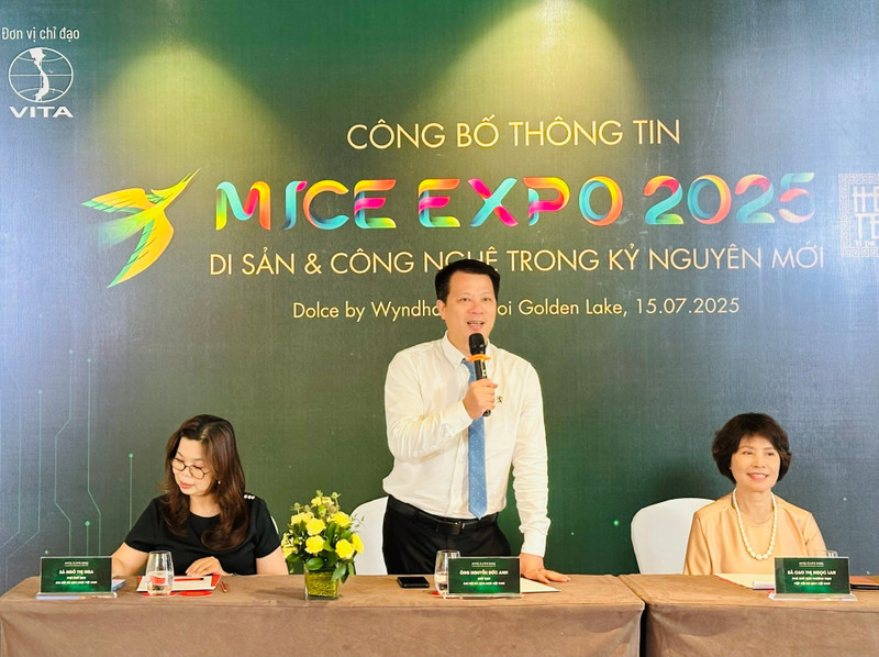 会奖旅游分会主席阮德英公布2025年越南会奖旅游博览会相关信息。