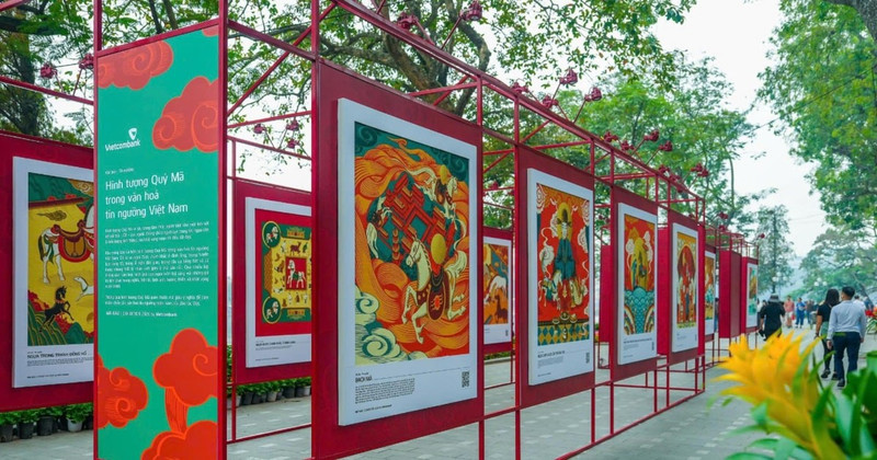 还剑湖畔的春之色彩——“马到”展。