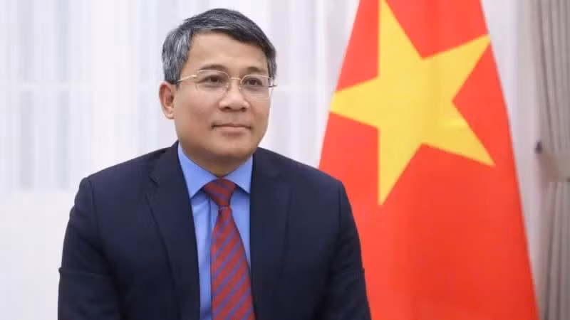 越共中央委员、外交部党委副书记、常务副部长阮明羽。