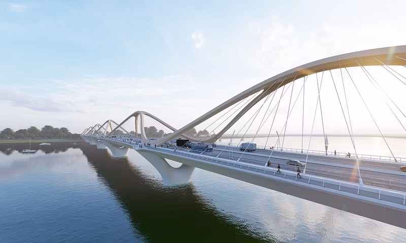 陈兴道桥项目配景图。