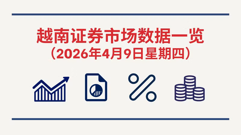 4月9日越南证券市场数据一览 【图表新闻】