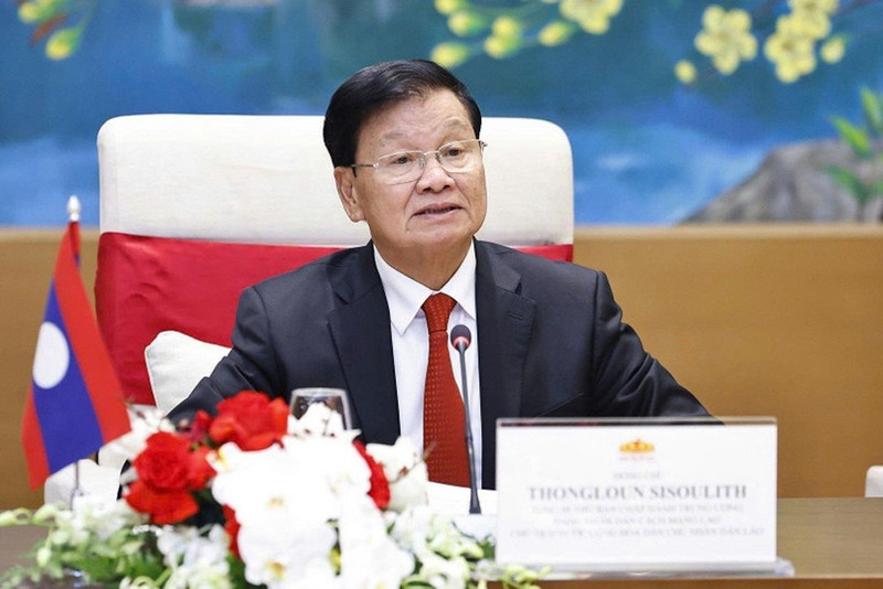 老挝人民革命党中央总书记、国家主席通伦·西苏里。