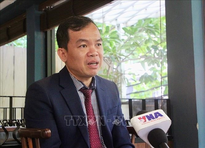 柬埔寨王家政府内阁办公厅国务秘书、政治与历史分析专家英谷泰。（图片来源：越通社）