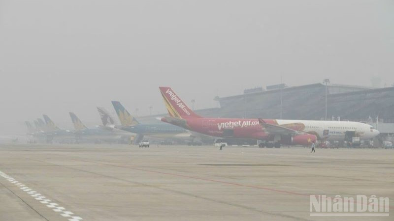 受大雾影响，内排国际机场4个航班改降其他机场。
