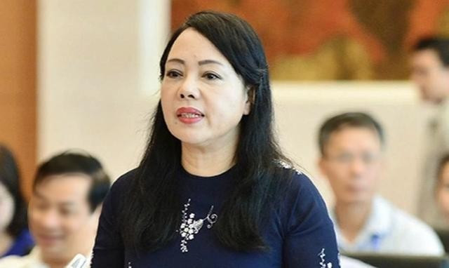 原卫生部部长阮氏金进。