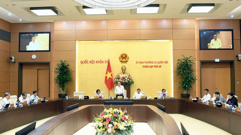 越南国会常务委员会第四十九次会议。