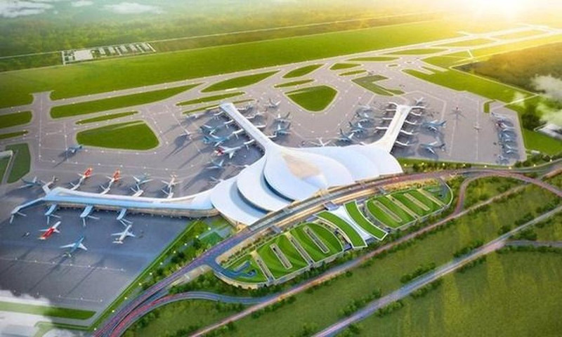 隆城机场效果图。