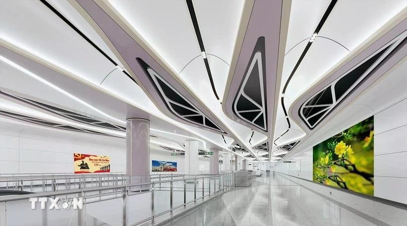 城铁2号线滨城-参良段效果图。