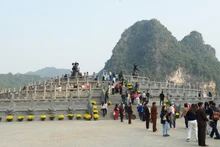 敬天坛——宁平省旅游新亮点。（图片来源：越通社）