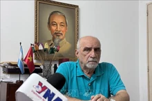 阿根廷共产党总书记豪尔赫·克雷内斯。（图片来源：越通社）