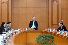 越共中央书记处常务书记主持召开越共十四大筹备工作会议。