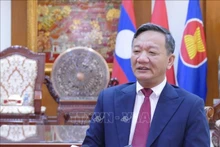 越南驻老挝大使阮明心。（图片来源：越通社）