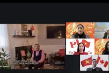 加拿大与越南协会同越南驻加拿大商务处联合举办线上迎春活动，并推出“在加拿大越南商品专栏”。（图片来源：越通社）