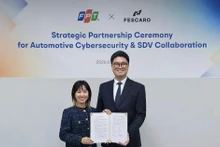 越南FPT集团与韩国飞斯柯罗签署汽车软件和网络安全合作谅解备忘录。
