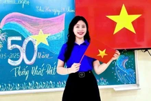 义安省俄都族小学教师罗氏宝薇。