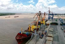 海防新武港。（图片来源：越通社）