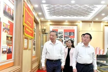 越共中央总书记苏林同越共中央宣教与民运部举行工作会议