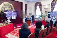 “越南河粉日”活动在越南驻华使馆总部举行。